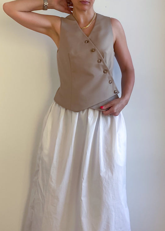 Veronica Vest - Update + front variation + bagging tutorial