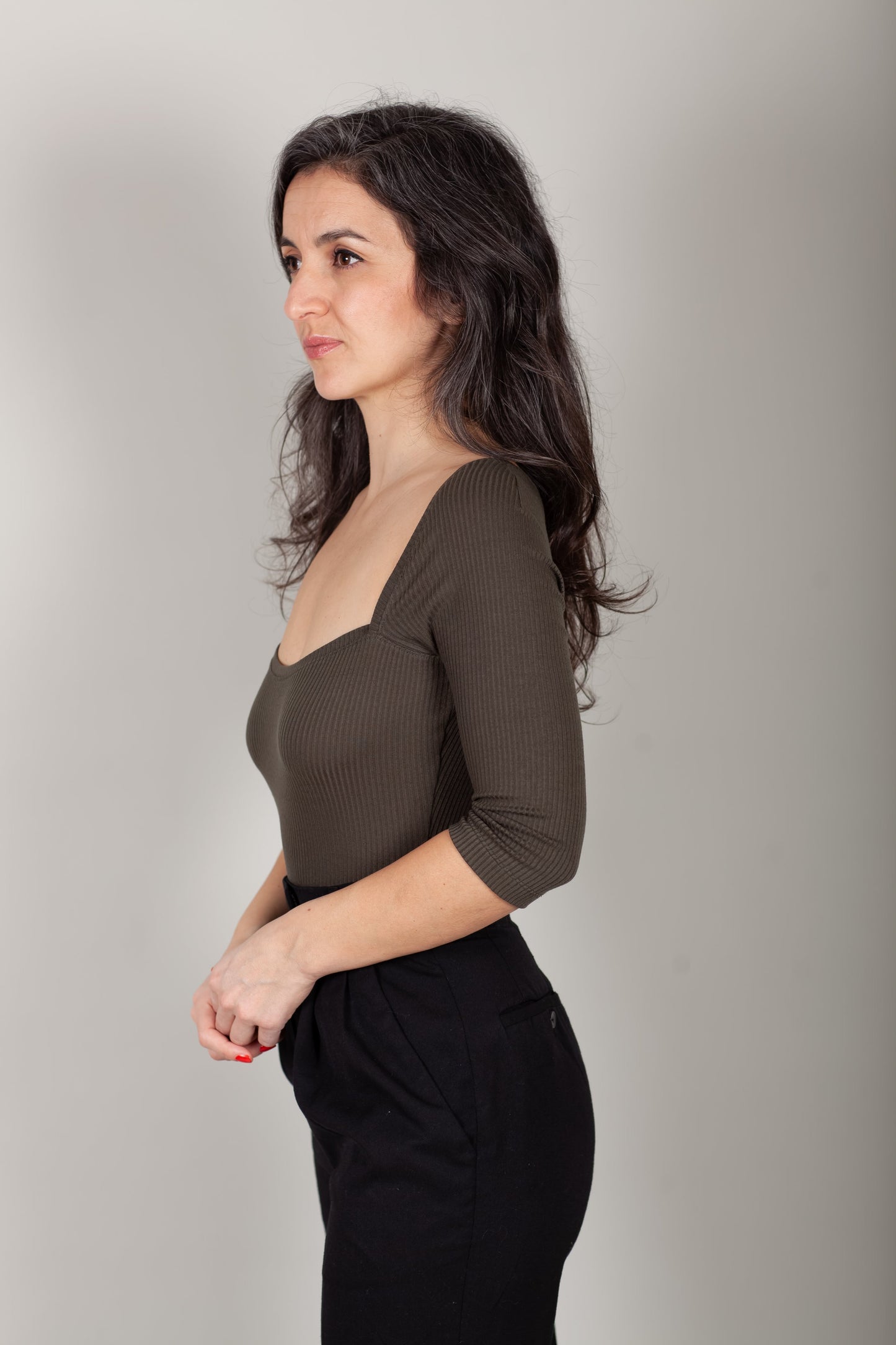 Alek Rib Top - PDF Sewing Pattern