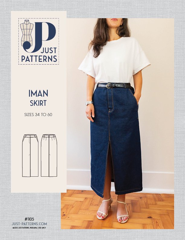 Iman Skirt - PDF Sewing Pattern