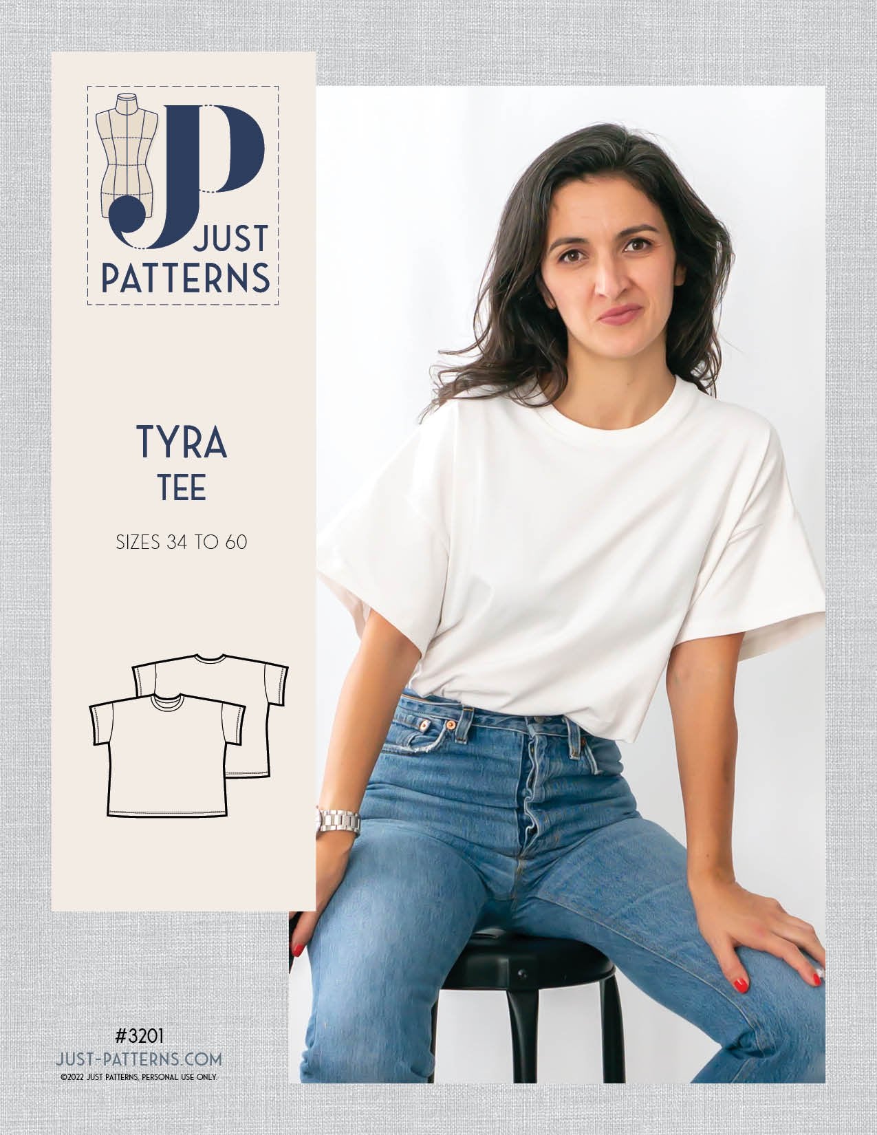 Tyra Tee - PDF Sewing Pattern