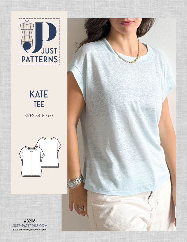 Kate Tee - PDF Sewing Pattern