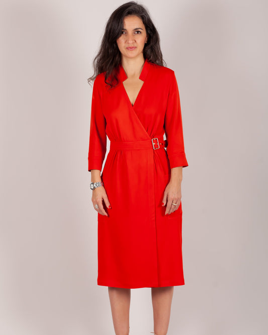 Robe portefeuille Linda - Patron de couture PDF