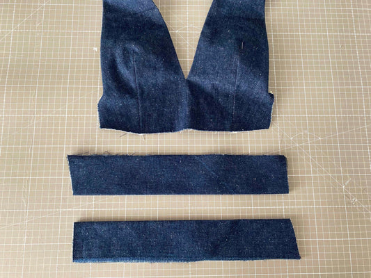 Peppermint Milton Pinafore - Waistband tutorial and a peek at the next pattern - Just Patterns free pattern, free sewing pattern, milton, peppermint, peppermint milton pinafore, pinafore, sew, sewing tutorial, tutorial