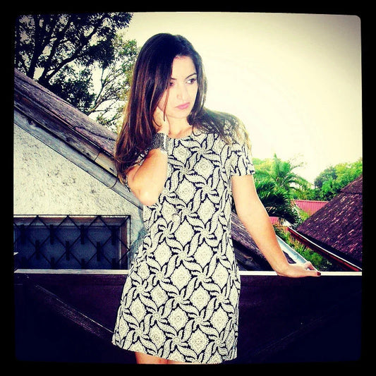 Sewing with Lekala patterns - Part III / A simple dress - Just Patterns dress, lekala, sewing, sewing pattern