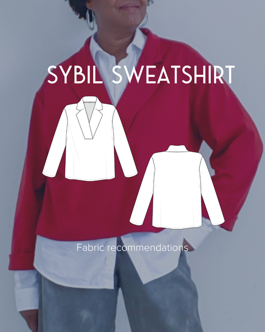 Sybil Sweatshirt - Fabric recommendations