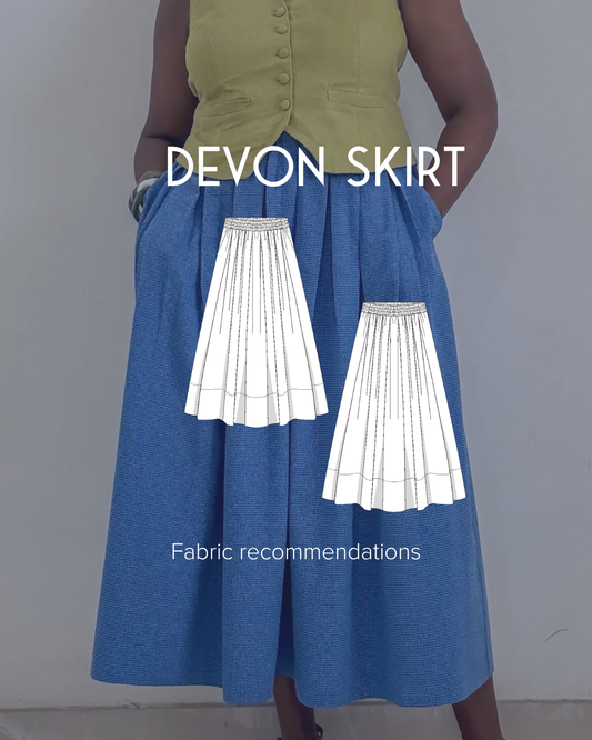 Devon Skirt – Fabric Guide