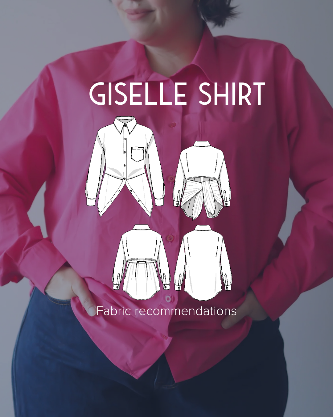 Best Fabrics for the Giselle Shirt Sewing Pattern – Just Patterns