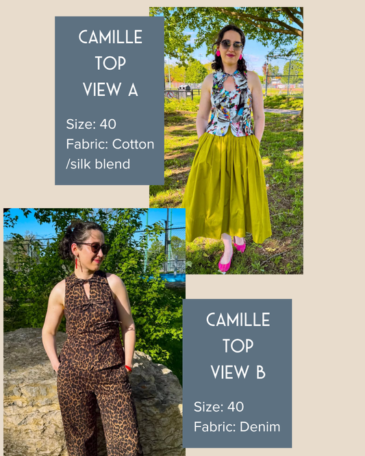 The Camille Top, on Real Testers