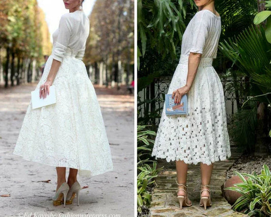 SEWN - Another take on the Stephanie Skirt - Just Patterns full midi skirt, Just Patterns, lace skirt, midi skirt, sewing, sewing pattern, skirt, stephanie, stephanie skirt