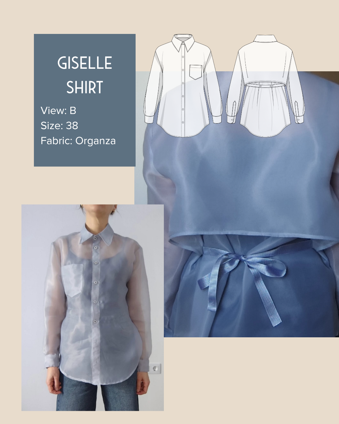 Giselle Shirt Sewing Pattern Testers – Just Patterns