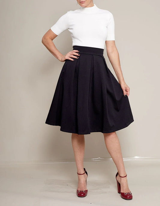 Meet the new Stephanie Skirt ! - Just Patterns pleated skirt, pleated skirt pattern, skirt, skirt pattern, skirt sewing pattern, stephanie, stephanie skirt, stephanie skirt sewalong