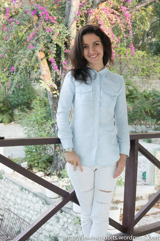 SEWN - Moooaaar Shirts, a review of Sewaholic Granville - Just Patterns