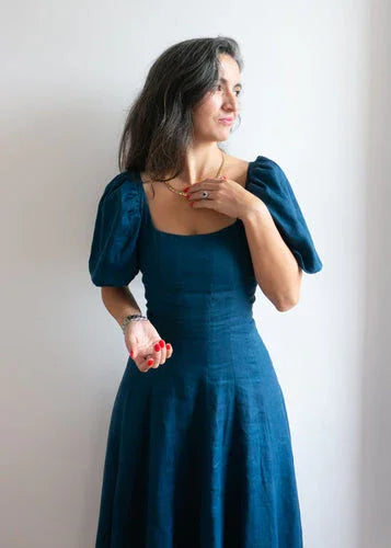 Introducing the Ines Sleeve - Just Patterns Dress, Extension, Ines, Ines Dress, sewing pattern, sleeve