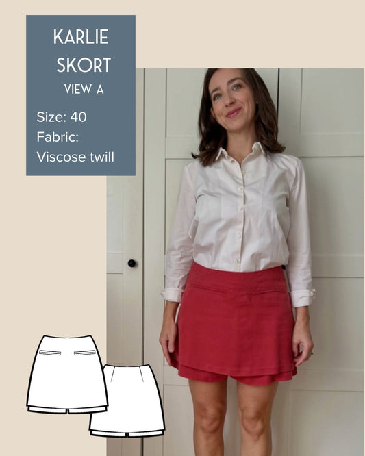 The Karlie Skort, the Tester Versions