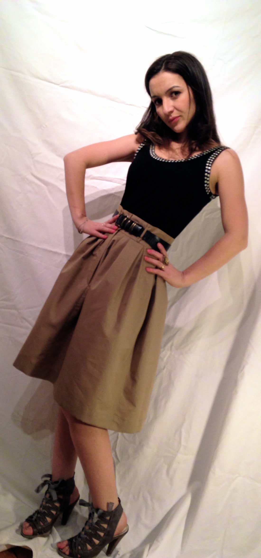 DONE!! The PR contest skirt = Preen + Theory + Me