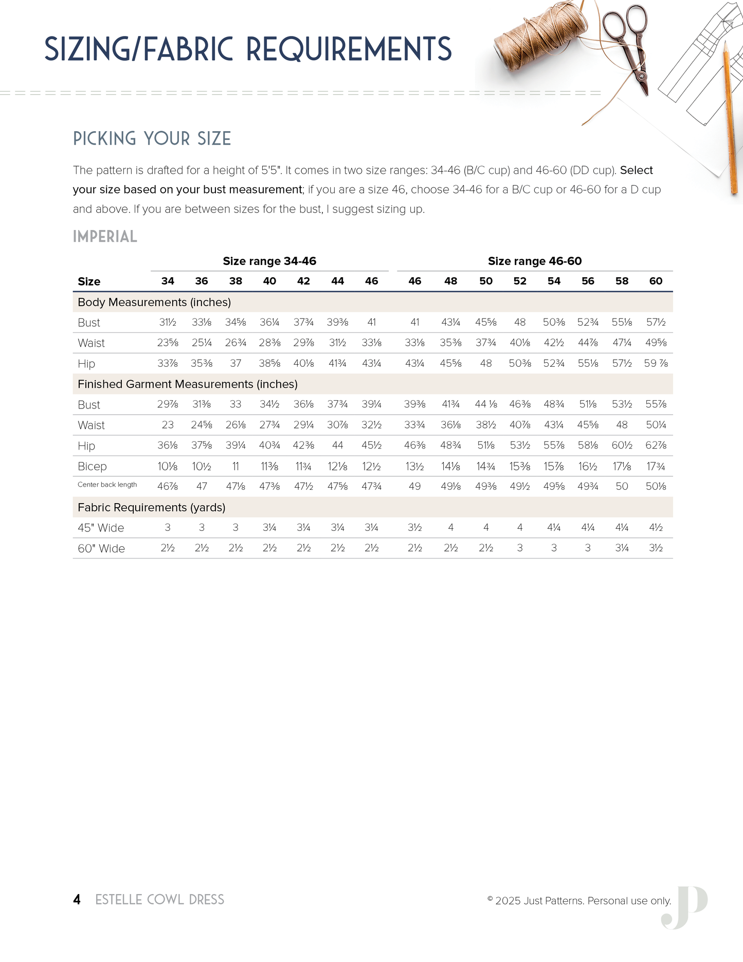 Estelle Cowl Dress – PDF Sewing Pattern