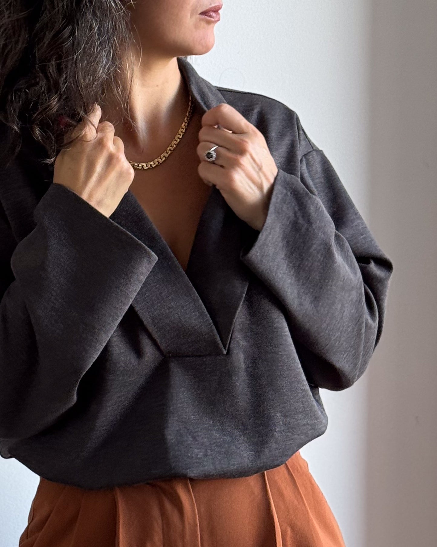 Sybil Sweatshirt – PDF Sewing Pattern