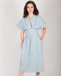 Helena Wrap Dress - PDF Sewing Pattern – Just Patterns