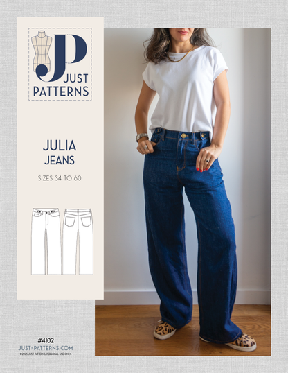 Julia Jeans - PDF Sewing Pattern