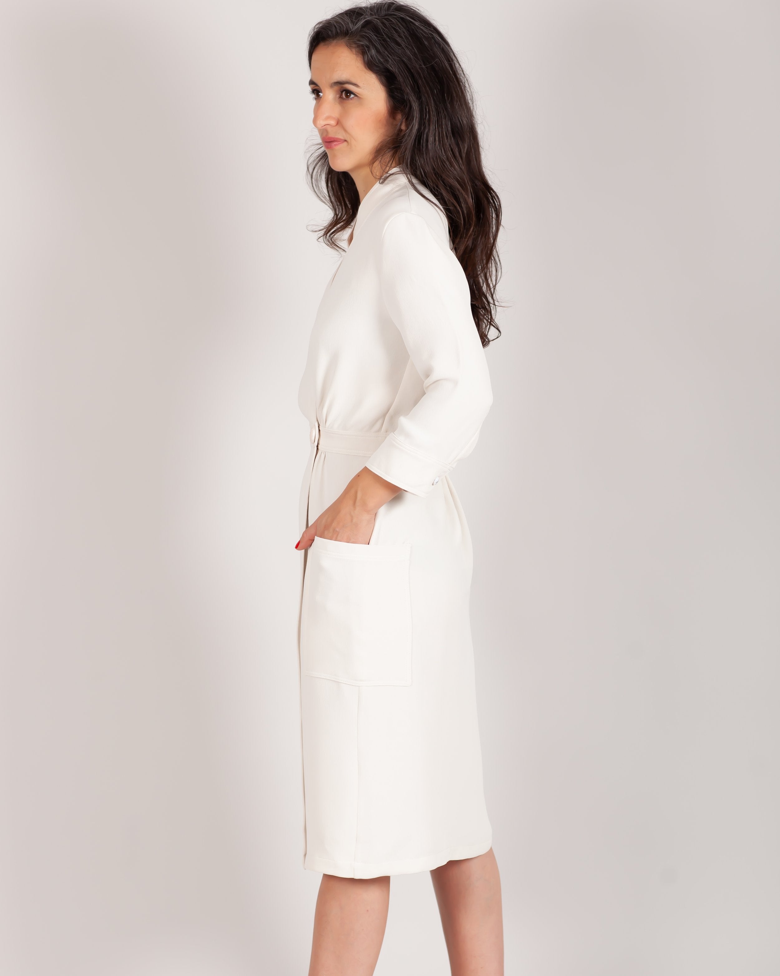 Linda wrap outlet dress