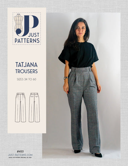 Tatjana Trousers - PDF Sewing Pattern