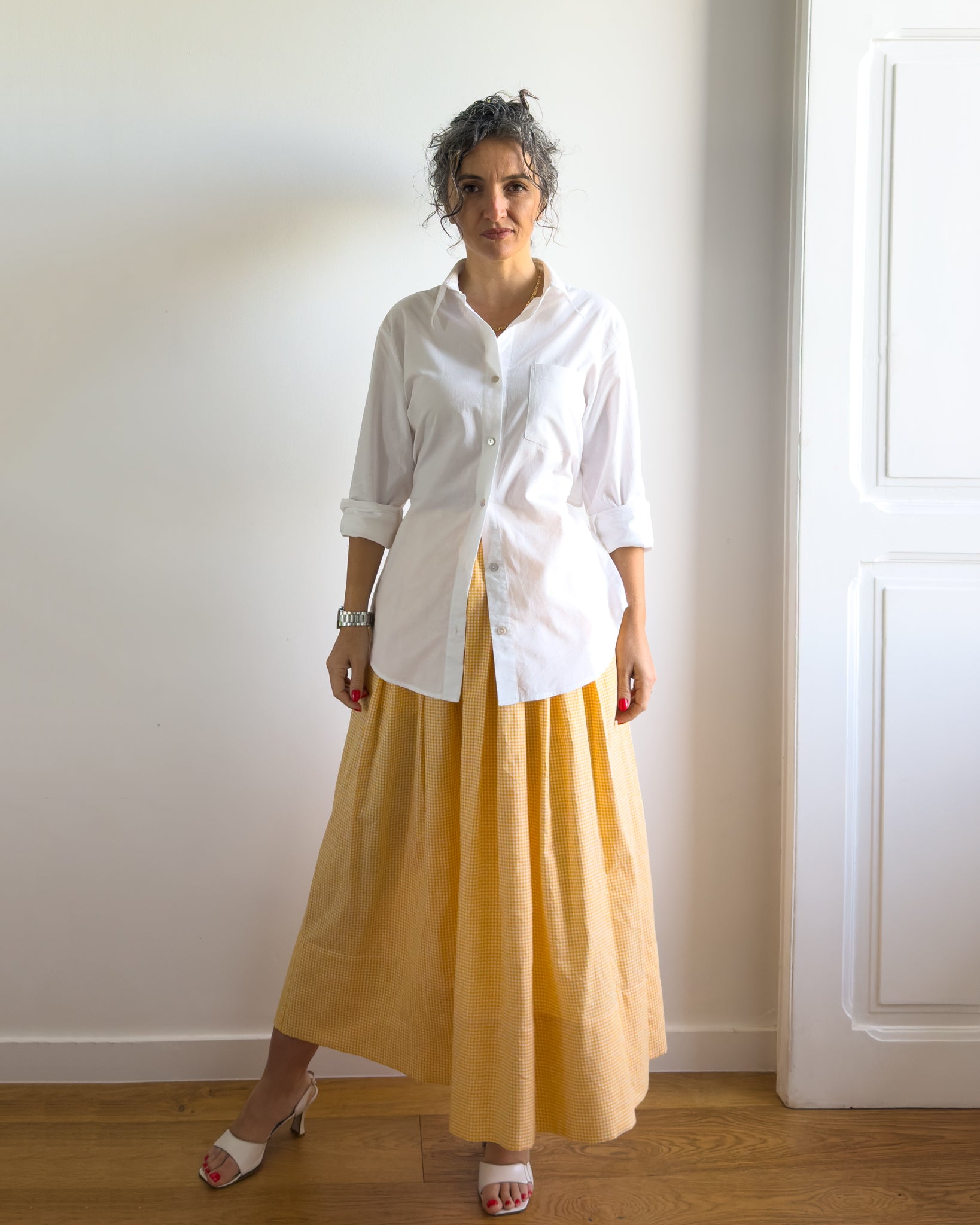 dress and skirt patterns Devon Skirt – Pleated Midi Skirt PDF Sewing Pattern
