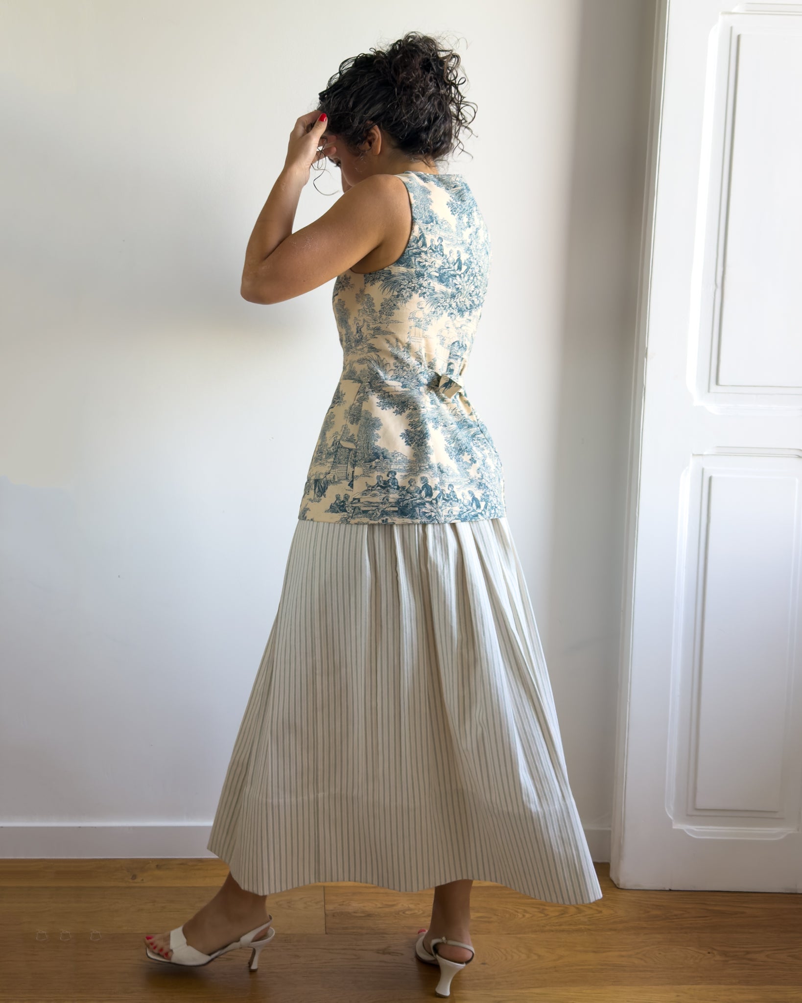 dress and skirt patterns Devon Skirt – Pleated Midi Skirt PDF Sewing Pattern