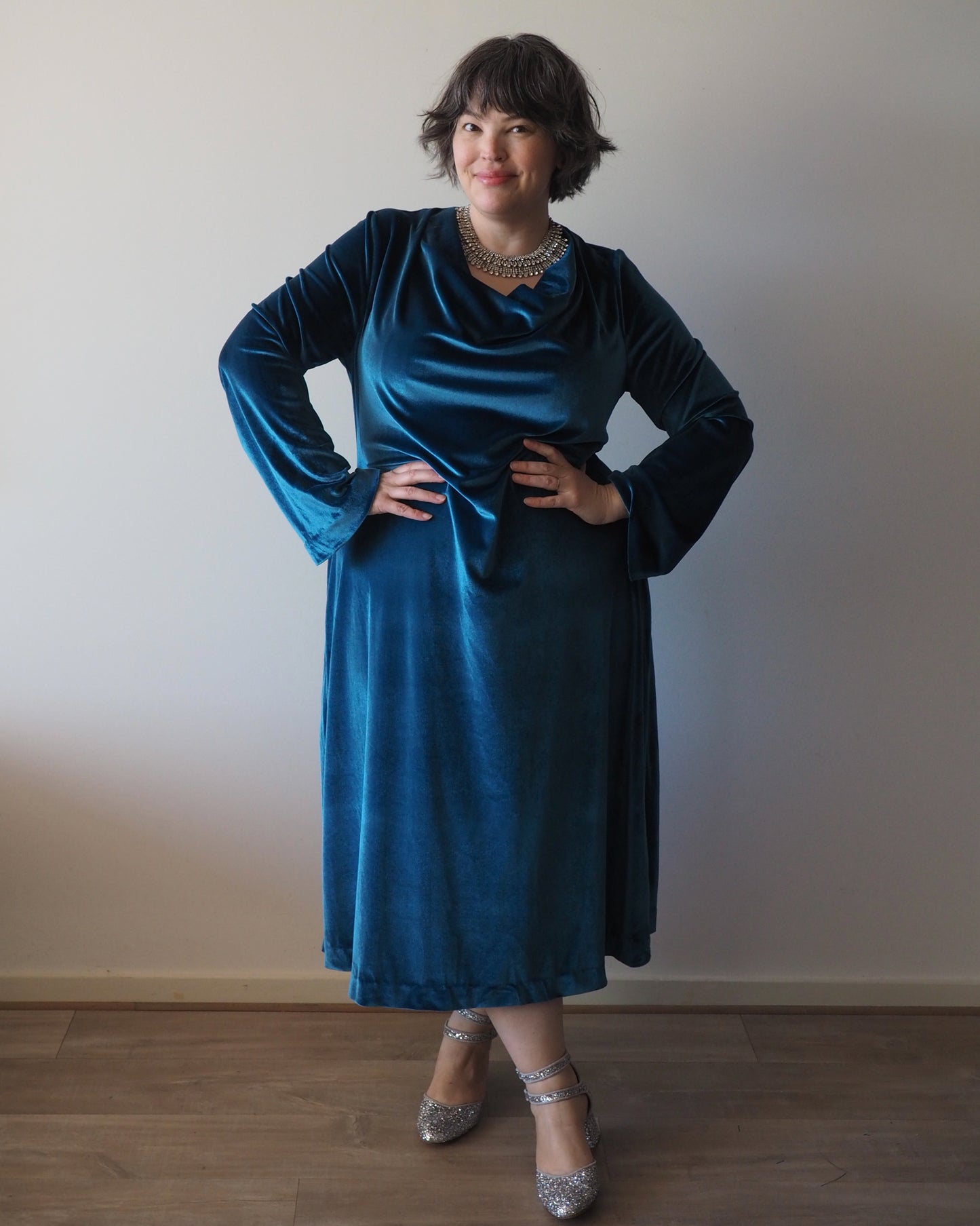 Estelle Cowl Dress – PDF Sewing Pattern
