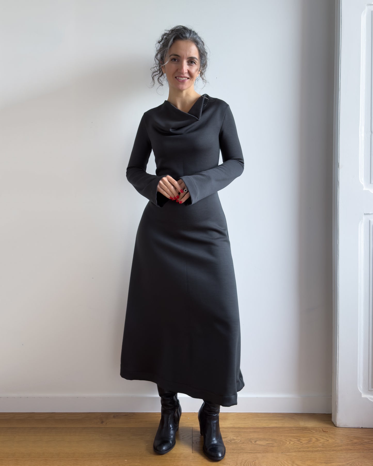 Estelle Cowl Dress – PDF Sewing Pattern