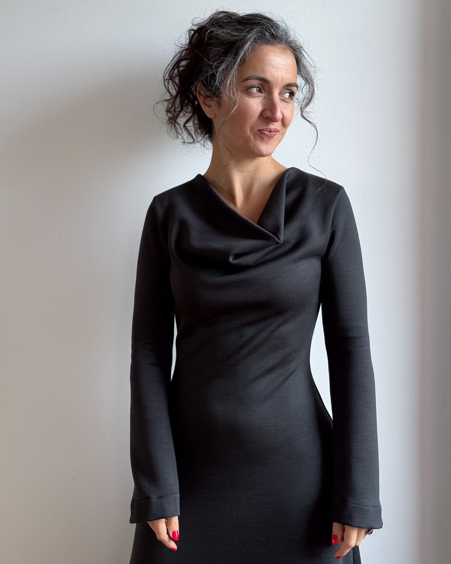 Estelle Cowl Dress – PDF Sewing Pattern