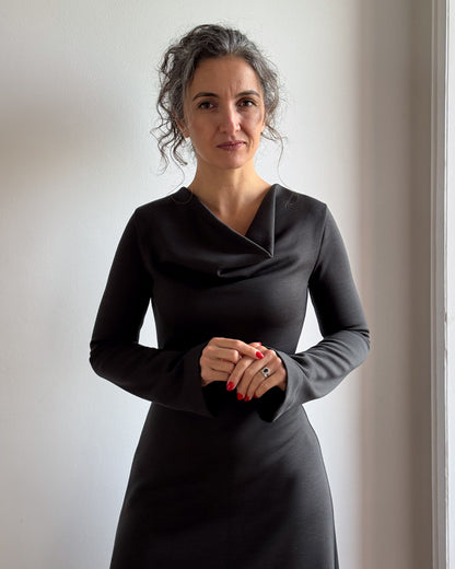 Estelle Cowl Dress – PDF Sewing Pattern