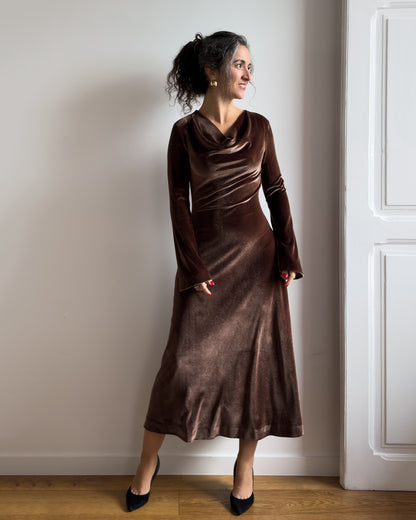 Estelle Cowl Dress – PDF Sewing Pattern