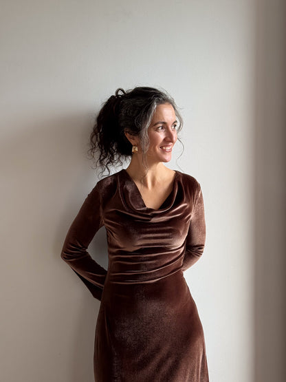 Estelle Cowl Dress – PDF Sewing Pattern