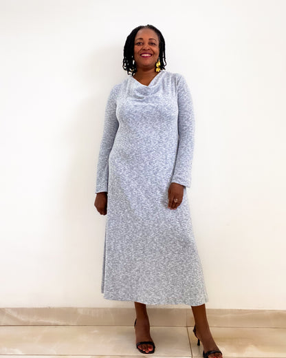 Estelle Cowl Dress – PDF Sewing Pattern