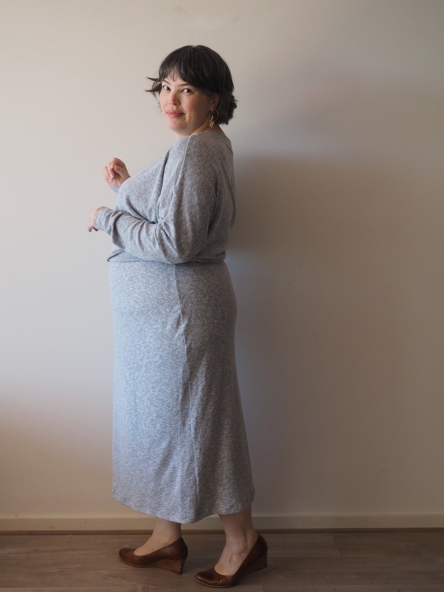 Kiara Knit Dress PDF Sewing Pattern Just Patterns Kiara Knit Dress PDF Sewing Pattern Just Patterns