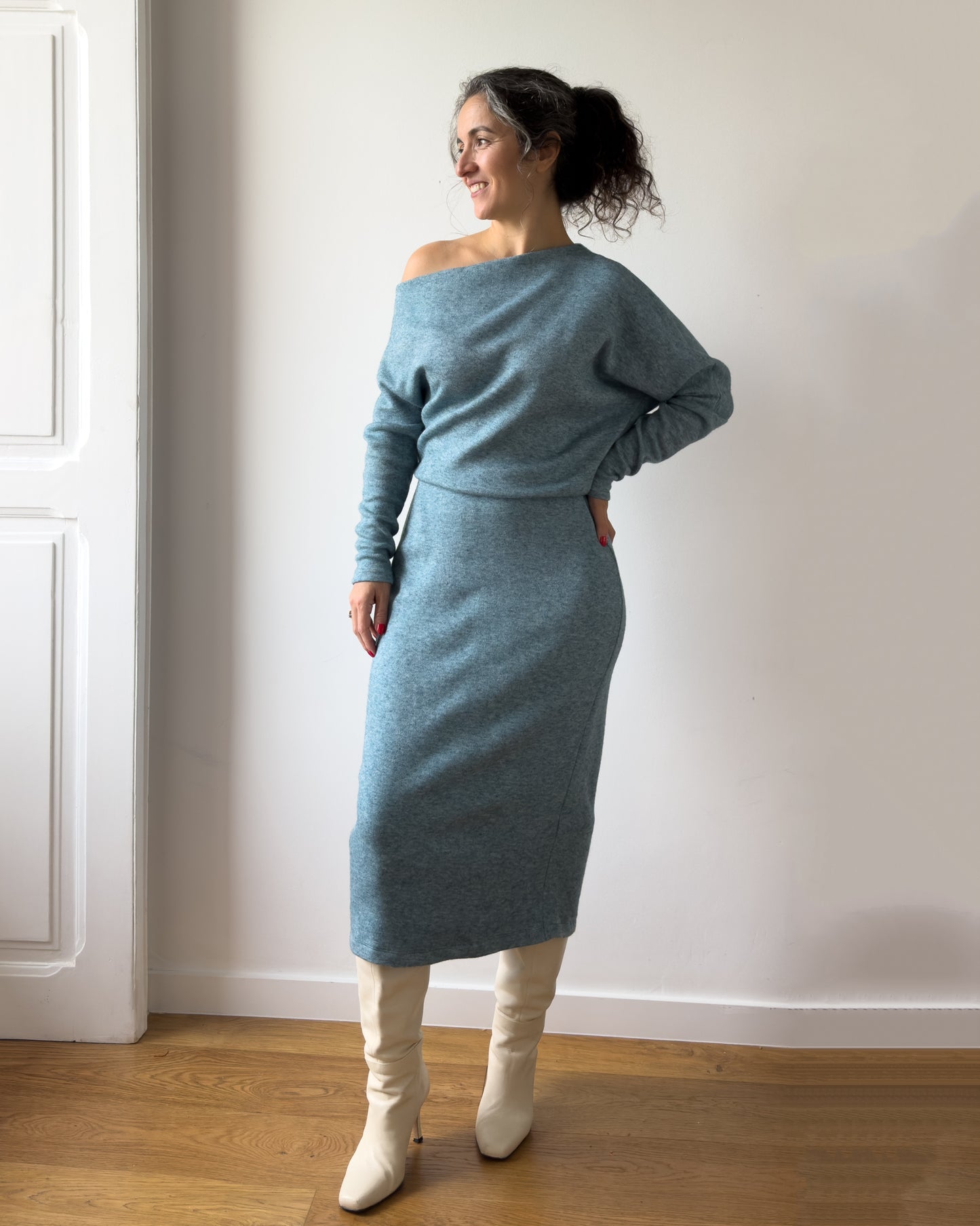Kiara Knit Dress – PDF Sewing Pattern