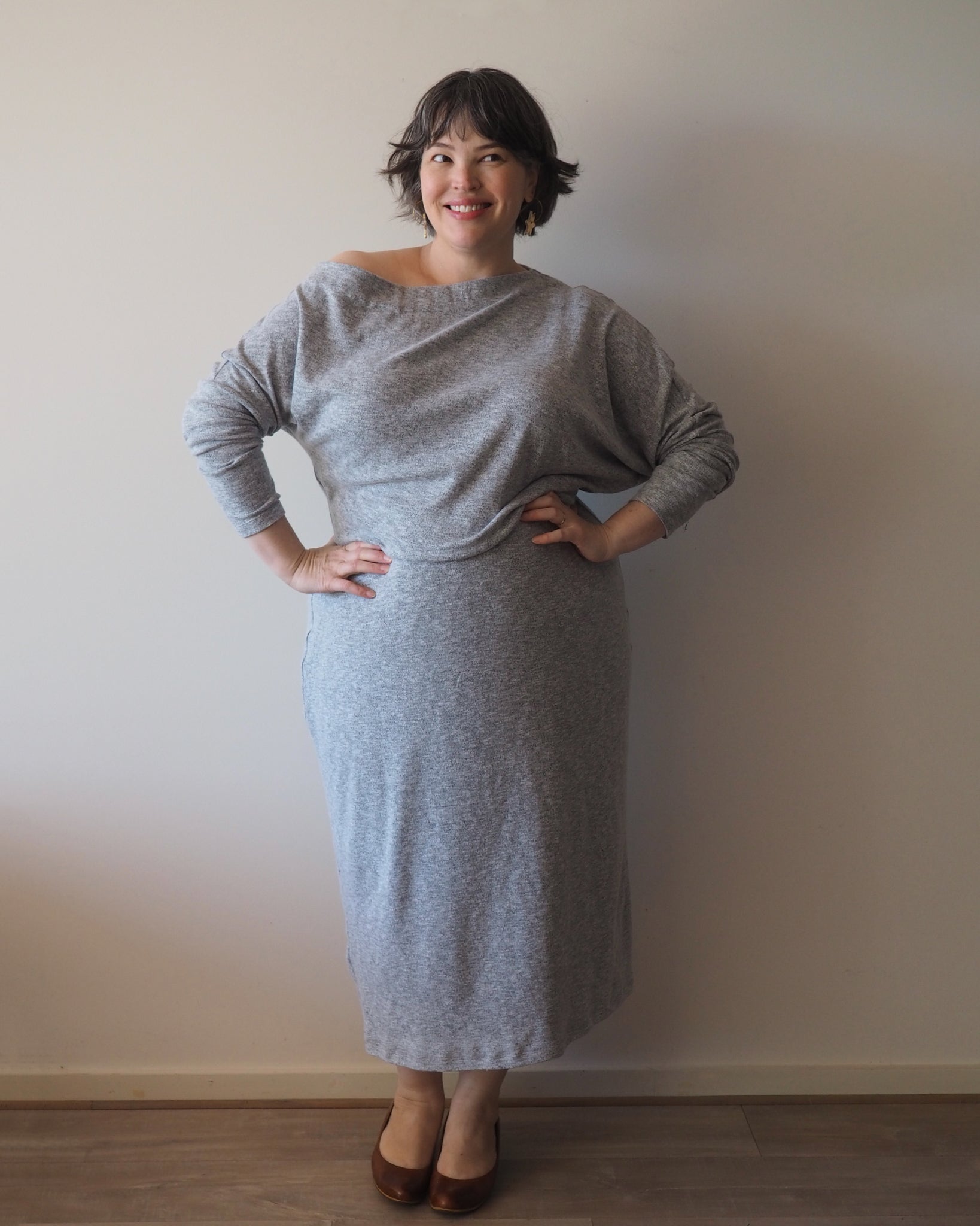 Kiara Knit Dress PDF Sewing Pattern Kiara Knit Dress PDF Sewing Pattern