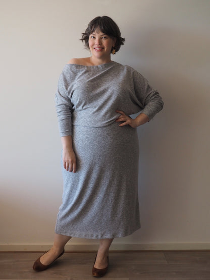 Kiara Knit Dress – PDF Sewing Pattern