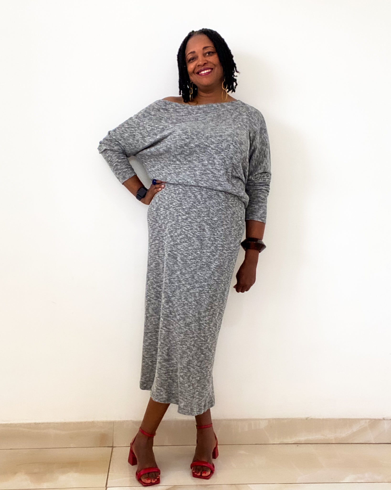 Kiara Knit Dress PDF Sewing Pattern Kiara Knit Dress PDF Sewing Pattern