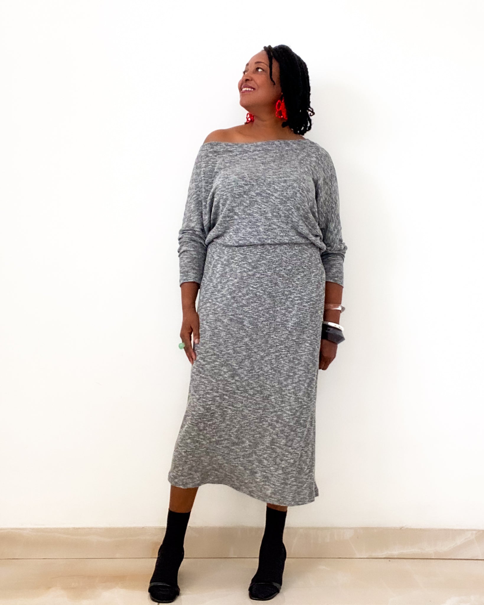 Kiara Knit Dress – PDF Sewing Pattern – Just Patterns Kiara Knit Dress – PDF Sewing Pattern – Just Patterns